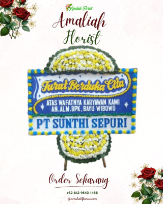 Papan Bunga Duka di Manulai Ii